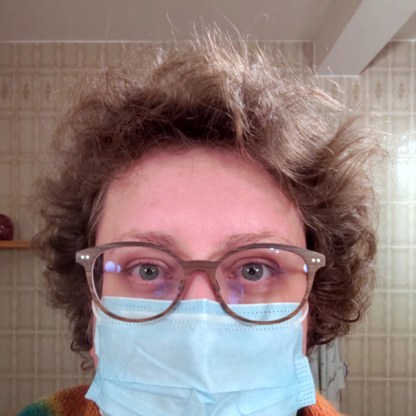 Photo de mes cheveux aujourd'hui